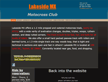 Tablet Screenshot of lakesidemx.net